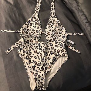 Adore Me One Piece Leopard Bathing Suit